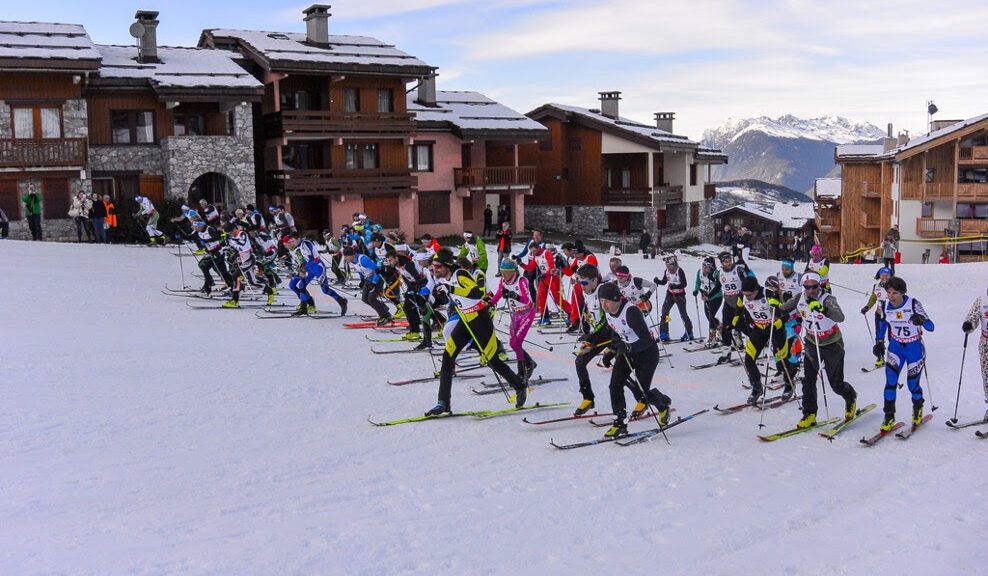 ski de randonnée à Valmorel